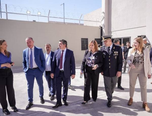 Orrego inauguró el nuevo sector del Servicio Penitenciario Provincial con más capacidad y tecnología de avanzada