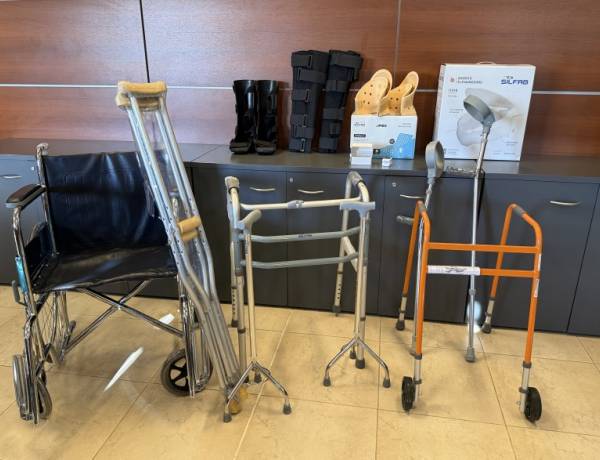 Familia habilitó el programa Banco Ortopédico