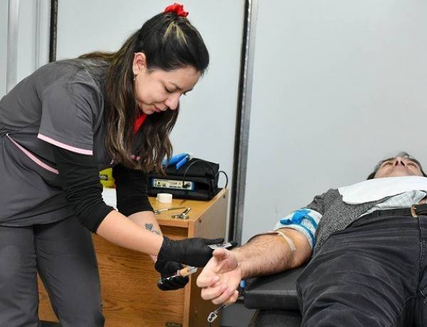 Importante convocatoria de donantes de sangre: enero superó el promedio mensual