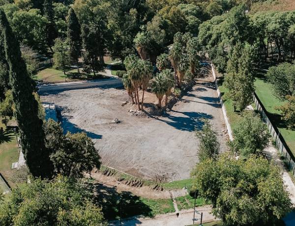 La obra en el Parque de Mayo inicia activamente con múltiples frentes de trabajo