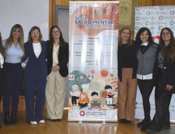 El Hospital Marcial Quiroga presentó la Sección de Salud Mental Infanto Juvenil