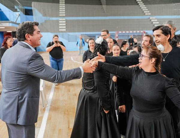 El gobernador participó de la apertura del Panamericano de Futsal de Sordos