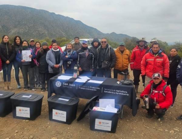 Productores jachalleros participaron de una jornada de sanidad animal