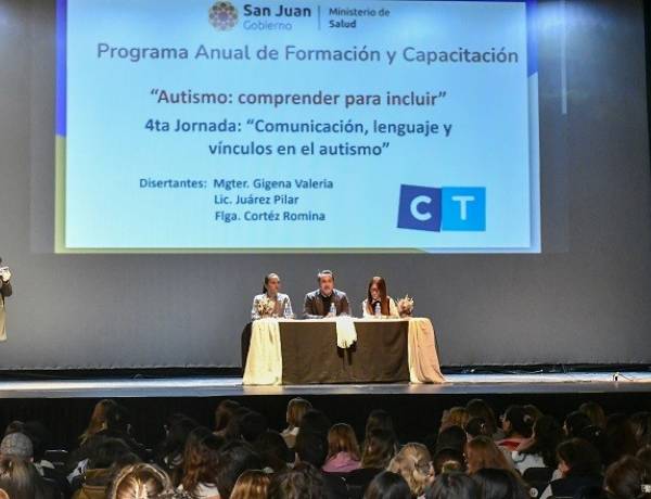 San Juan avanza en la capacitación para la atención integral con Trastorno del Espectro Autista