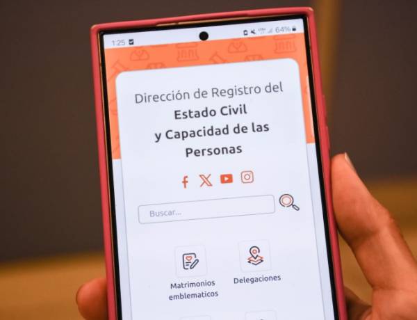 La web del Registro Civil gestionó más de 47.000 turnos en el semestre
