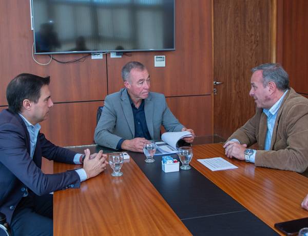 El vicegobernador Fabián Martín recibió a integrantes de DIPAN