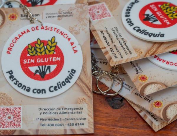 Entregan módulos alimentarios para personas con diabetes y celiaquía: martes 8 en Jáchal 