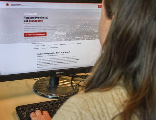 El Ministerio de Gobierno presentó el Registro Provincial del Transporte