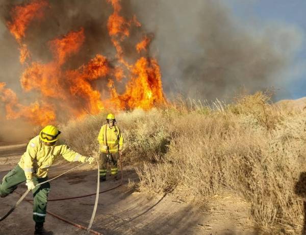 Bomberos Voluntarios de Jáchal: Charla sobre el Fenómeno Del Niño en Huaco
