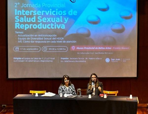 Equipos de salud se capacitaron en salud sexual y reproductiva