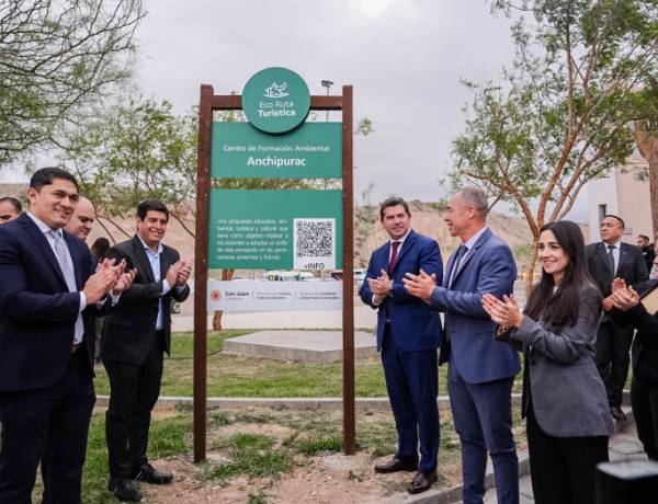 Orrego lanzó la Eco Ruta Turística para potenciar el turismo de naturaleza en San Juan