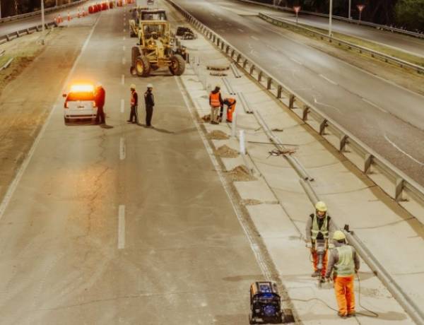 Repavimentación de Circunvalación: ya se trabaja las 24 horas