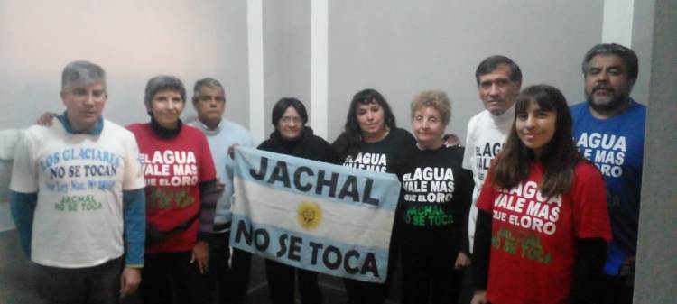 Asamblea Jáchal No se Toca, presentación en Comodoro Py: Reclaman el inicio de juicio por derrame de cianuro en la mina Veladero de San Juan