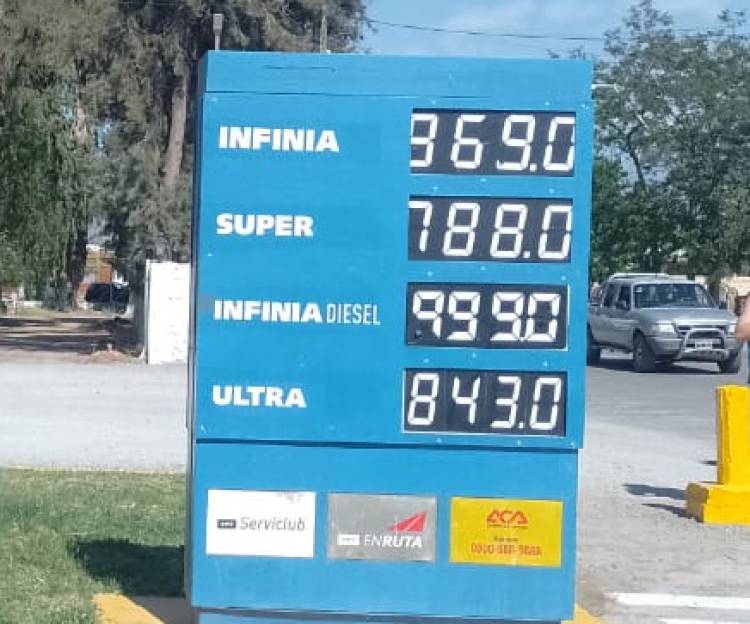 Aumento en combustibles de un 26% y a la espera de nuevas subas