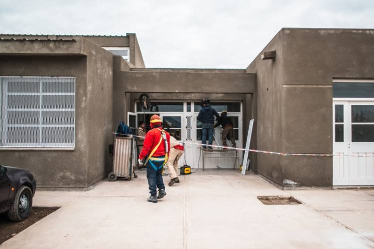 Construcción y ampliación de escuelas: 21 obras en marcha