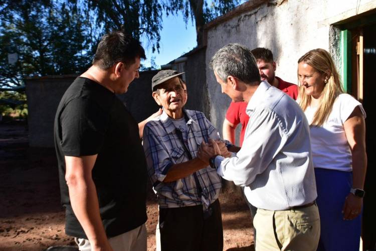Asistieron a familias afectadas por el temporal en Jáchal