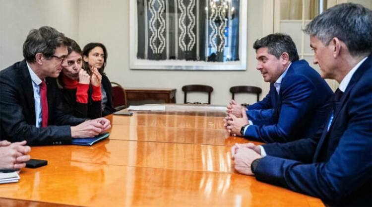 Orrego se reunió con el viceministro de Metales Estratégicos de Francia