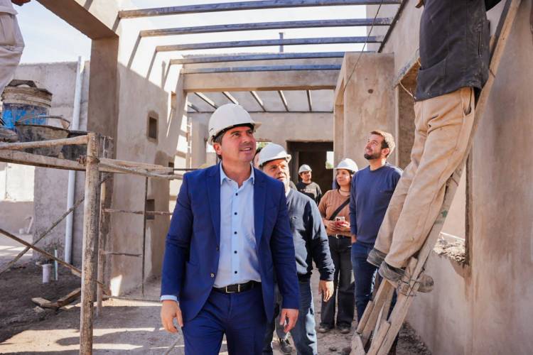Orrego recorrió las obras de la esperada EPET 4