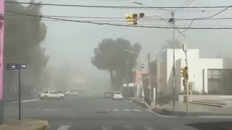 Alerta por viento Zonda en la provincia de San Juan