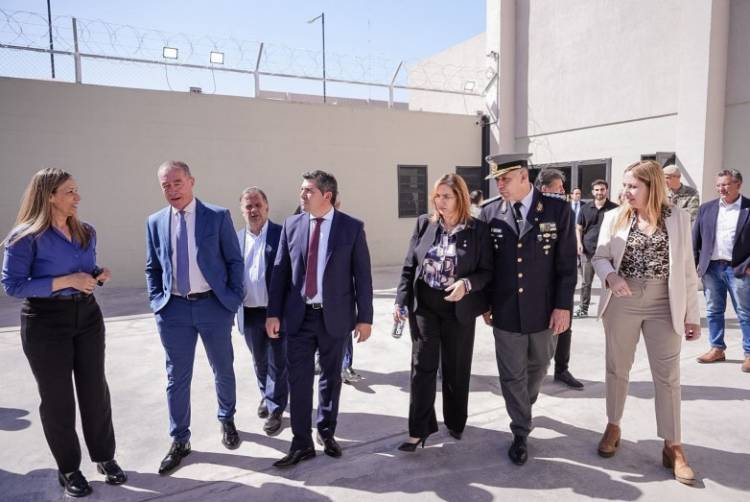 Orrego inauguró el nuevo sector del Servicio Penitenciario Provincial con más capacidad y tecnología de avanzada