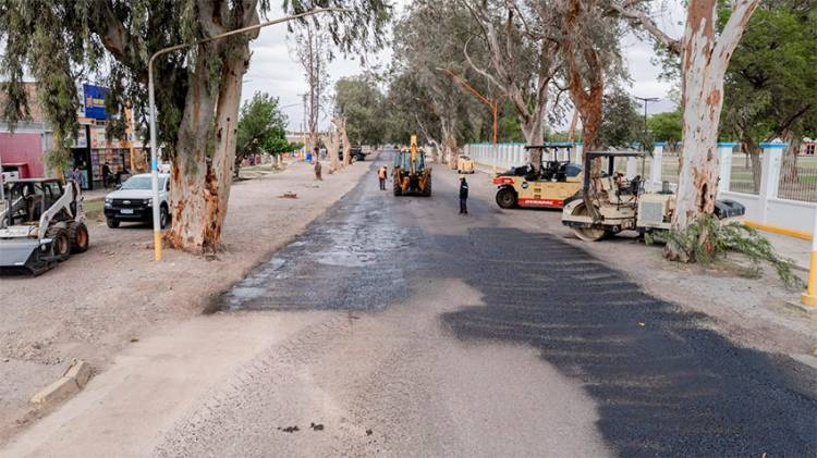 Comenzó la repavimentación de un tramo clave en Rawson