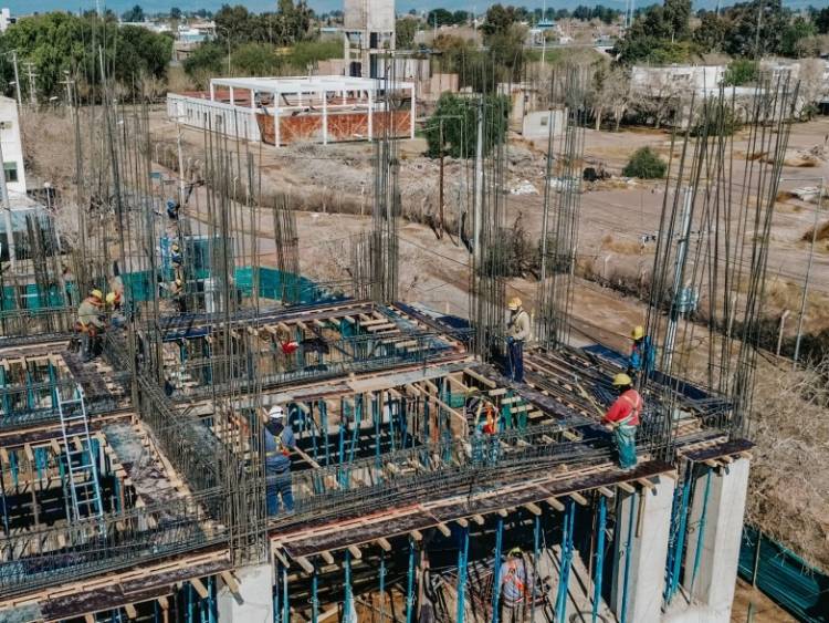 La construcción del nuevo Instituto Odontológico supera el 30 % avance