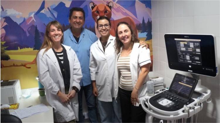 El Hospital Rawson cuenta con nuevo ecógrafo pediátrico