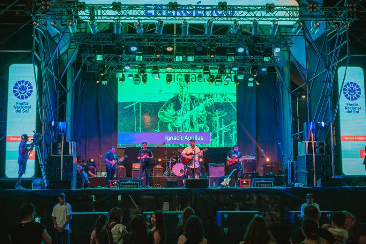 Diversidad musical y talento sanjuanino: tres noches de shows en la Feria de la Fiesta Nacional del Sol