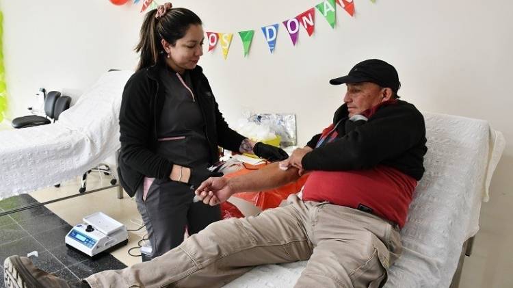 El Instituto de Hemoterapia informa el cronograma de diciembre para colectas de sangre