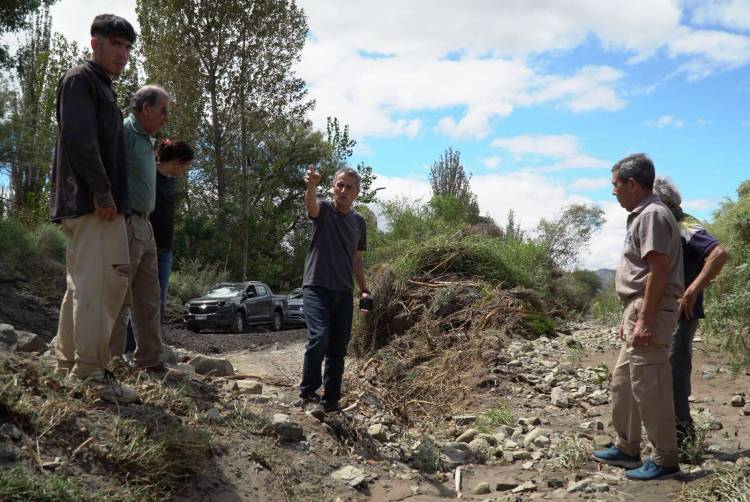 Temporal en Jáchal: varias familias fueron asistidas por el Ministerio de Familia y Desarrollo Humano de la provincia