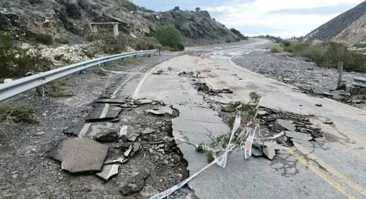 Estado de rutas y caminos de San Juan luego de las fuertes lluvias