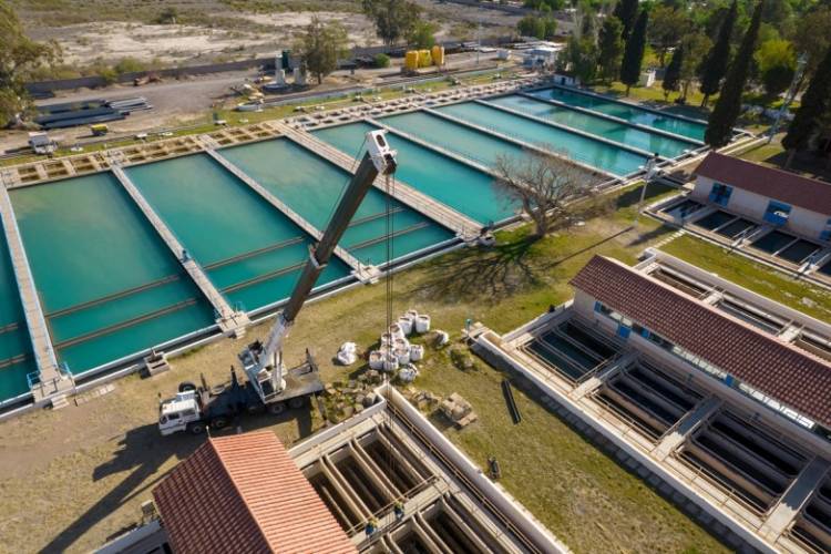 Avanzan las mejoras en la planta de Marquesado, pieza clave del sistema de agua del Gran San Juan
