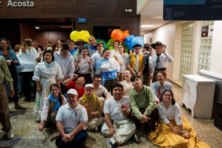 Se realizó una jornada para destacar los derechos de las personas con Síndrome de Down