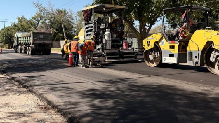 Repavimentación en avenida Libertador: Nueva etapa de 9 kilómetros 