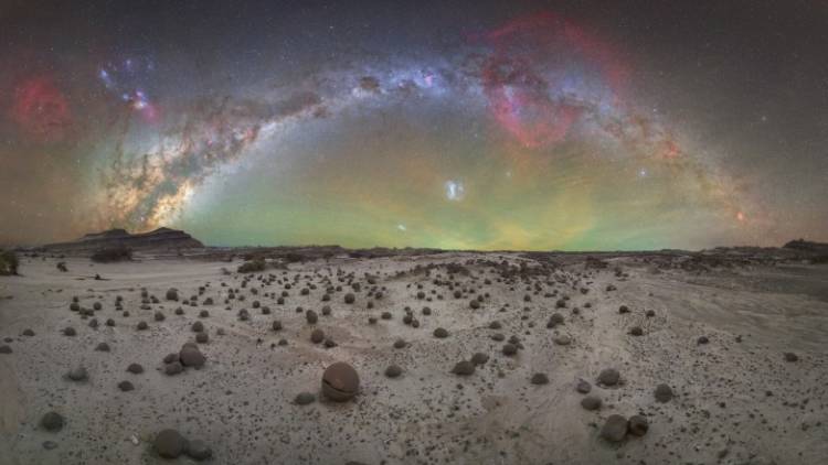 San Juan se luce a nivel mundial con una foto galardonada del cielo de Ischigualasto