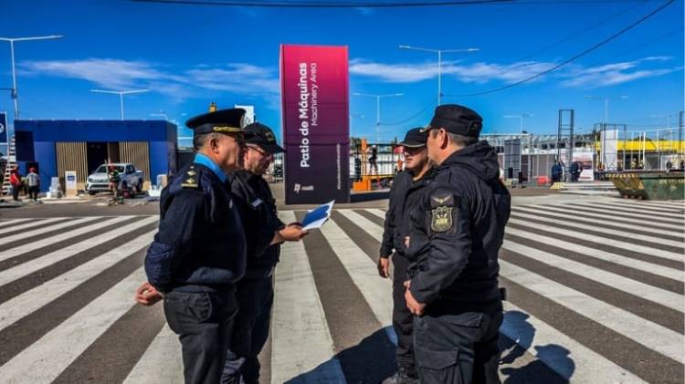 Así será el operativo de control durante los días de la exposición