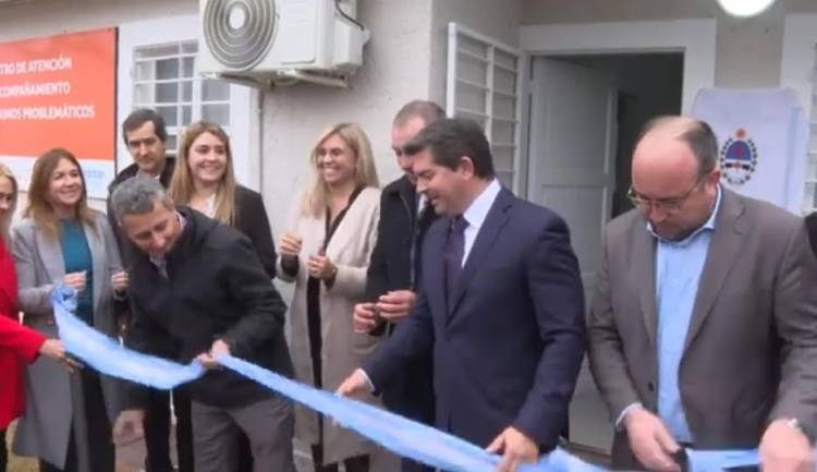 Cercanía, cuidado y acompañamiento: se inauguró un centro para consumos problemáticos en Rivadavia