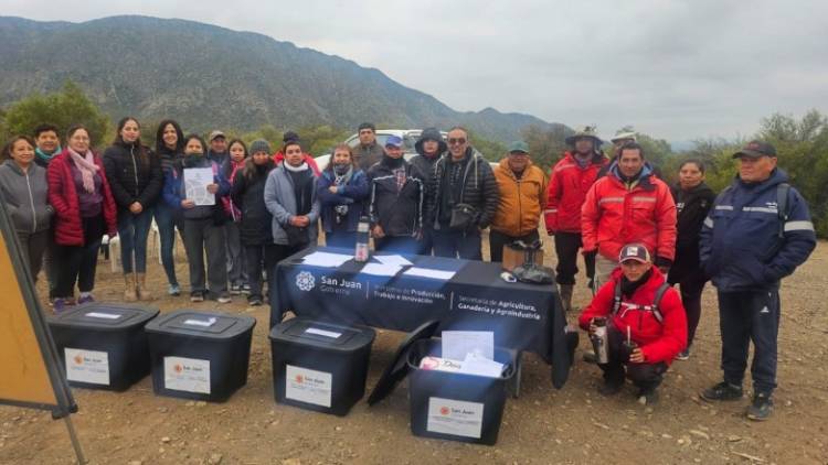 Productores jachalleros participaron de una jornada de sanidad animal