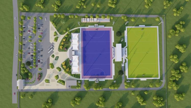 Orrego anunció la construcción del primer Estadio de Hockey sobre Césped para acompañar el crecimiento de un deporte que ya practican más de 8.000 personas