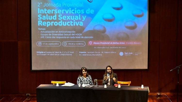 Equipos de salud se capacitaron en salud sexual y reproductiva